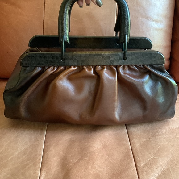 ✨STUNNING✨ Iconic GUCCI Tom Ford Wooden Handle Doctor Bag | - Picture 3 of 17